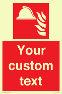 Custom Location of firefighting equipment